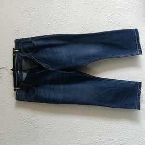 Old Navy Petite ankle flared jeans